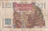 Frankreich 50 Francs Le Verrier, O.48, SGE, Fayette:20.7, KM:127b -