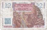 Frankreich 50 Francs Le Verrier, E.25, SGE, Fayette:20.5, KM:127a -