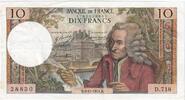 Frankreich 10 Francs Voltaire, D.718, VZ, Fayette:62.52, KM:147d -