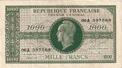 Frankreich 1000 Francs Marianne, 06A397568, VZ+, Fayette:VF 12.1, KM:107 -