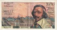 Frankreich 1000 Francs 1956 Richelieu, 1956-12-06, K.296, VZ