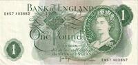 Großbritannien 1 Pound KM:374g, VZ -