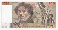 Frankreich 100 Francs Delacroix, J.136, UNZ -