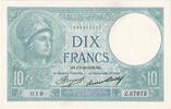 Frankreich 10 Francs 1936-12-17, Z.67975, UNZ -