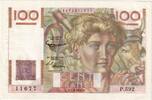 Frankreich 100 Francs Jeune Paysan, 1947-07-17, P.592, VZ -