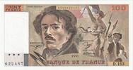 Frankreich 100 Francs Delacroix, D.183, UNZ -
