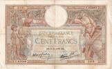 Frankreich 100 Francs Luc Olivier Merson, 1938-11-03, C.62089, S -