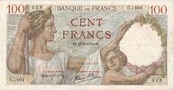 Frankreich 100 Francs Sully, 1939-09-21, O.1464, SS -
