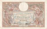 Frankreich 100 Francs Luc Olivier Merson, 1939-04-06, U.65807, SS -