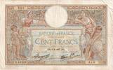 Frankreich 100 Francs Luc Olivier Merson, 1937-09-09, X.55556, S -