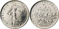 Frankreich 5 Francs Semeuse, Paris, Nickel Clad Copper-Nickel, STGL -