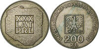 Polen 200 Zlotych Warsaw, Silber, SS, KM:72 -