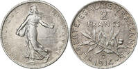 Frankreich 2 Francs Semeuse, Castelsarrasin, Silber, SS+, Gadoury:532 -