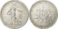 Frankreich Franc Semeuse, Paris, Silber, VZ, Gadoury:467, KM:844.1 -