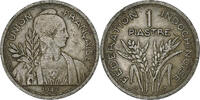 French Indochina Piastre French Indo-China, Paris, Kupfer-Nickel, SS, Lecompte:320 -