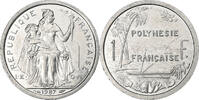 French Polynesia Franc Paris, Aluminium, VZ, Lecompte:15, KM:11 -