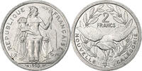 Neukaledonien 2 Francs Paris, Aluminium, SS+, Lecompte:66, KM:14 -