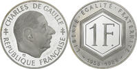 Frankreich Franc Charles de Gaulle, Charles De Gaulle, Paris, Silber -