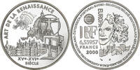 Frankreich 6.55957 Francs Art de la Renaissance, Paris, Silber, STGL -