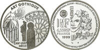 Frankreich 6.55957 Francs Art gothique, Paris, PP, Silber, STGL -