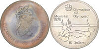 Kanada 10 Dollars Elizabeth II, 1976 Montreal Olympics, Royal Canadian -