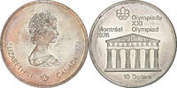 Kanada 10 Dollars Elizabeth II, 1976 Montreal Olympics, Royal Canadian -