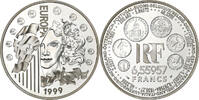 Frankreich 6.55957 Francs Europa, Paris, Silber, UNZ, KM:1255 -
