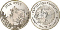 Frankreich 1-1/2 Euro Jeux d'Eté Beijing, Paris, Silber, UNZ, KM:1477 -