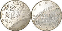 Frankreich 1-1/2 Euro Europa, la paix en Europe, Paris, Silber, UNZ -