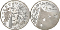Frankreich 1-1/2 Euro Europa, Paris, Silber, UNZ, KM:1434 -