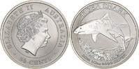 Kanada 50 Cents Elizabeth II, Requin Tigre, Ottawa, PP, Silber, UNZ -