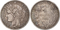 Frankreich 5 Francs Cérès, Paris, Silber, SS, Gadoury:719, KM:761.1 -