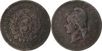 Argentinien 2 Centavos Bronze, SS, KM:33 -