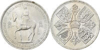 Großbritannien Crown Elizabeth II, Kupfer-Nickel, VZ, KM:894 -