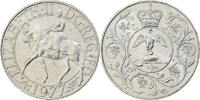 Großbritannien 25 New Pence Elizabeth II, Kupfer-Nickel, VZ, KM:920 -