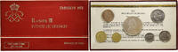 Monaco Coffret 10 c. à 50 frs. Rainier III, série FDC, STGL -