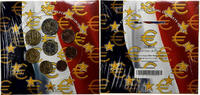 Frankreich Coffret 1c. à 2€ BU, Monnaie de Paris, STGL -
