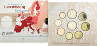Luxemburg Coffret 1c. à 2€ BU, STGL -