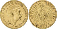 Kingdom of Prussia 20 Mark PRUSSIA, Wilhelm II, Berlin, Gold, SS, KM:521 -