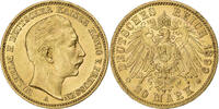 Kingdom of Prussia 20 Mark PRUSSIA, Wilhelm II, Berlin, Gold, SS+ -