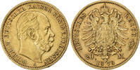 Kingdom of Prussia 20 Mark PRUSSIA, Wilhelm I, Berlin, Gold, SS+, KM:501 -