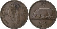 Ireland 1/2 Penny Bronze, SS, KM:2 -