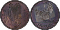 Ireland Penny Bronze, SS+, KM:11 -