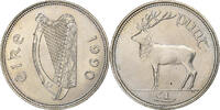 Ireland Punt, Pound Kupfer-Nickel, VZ, KM:27 -