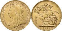 Großbritannien Sovereign Victoria, Gold, VZ, KM:785 -