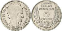 Frankreich 5 Francs Bazor, Paris, Nickel, VZ, Gadoury:753, KM:887 -