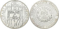 Frankreich 100 Francs Charlemagne, Paris, Silber, VZ, KM:982 -