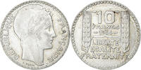 Frankreich 10 Francs Turin, Paris, Silber, VZ, Gadoury:801, KM:878 -