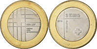 Slowenien 3 Euro Bi-Metallic, STGL -