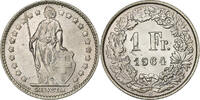 Schweiz Franc Bern, Silber, VZ, KM:24 -